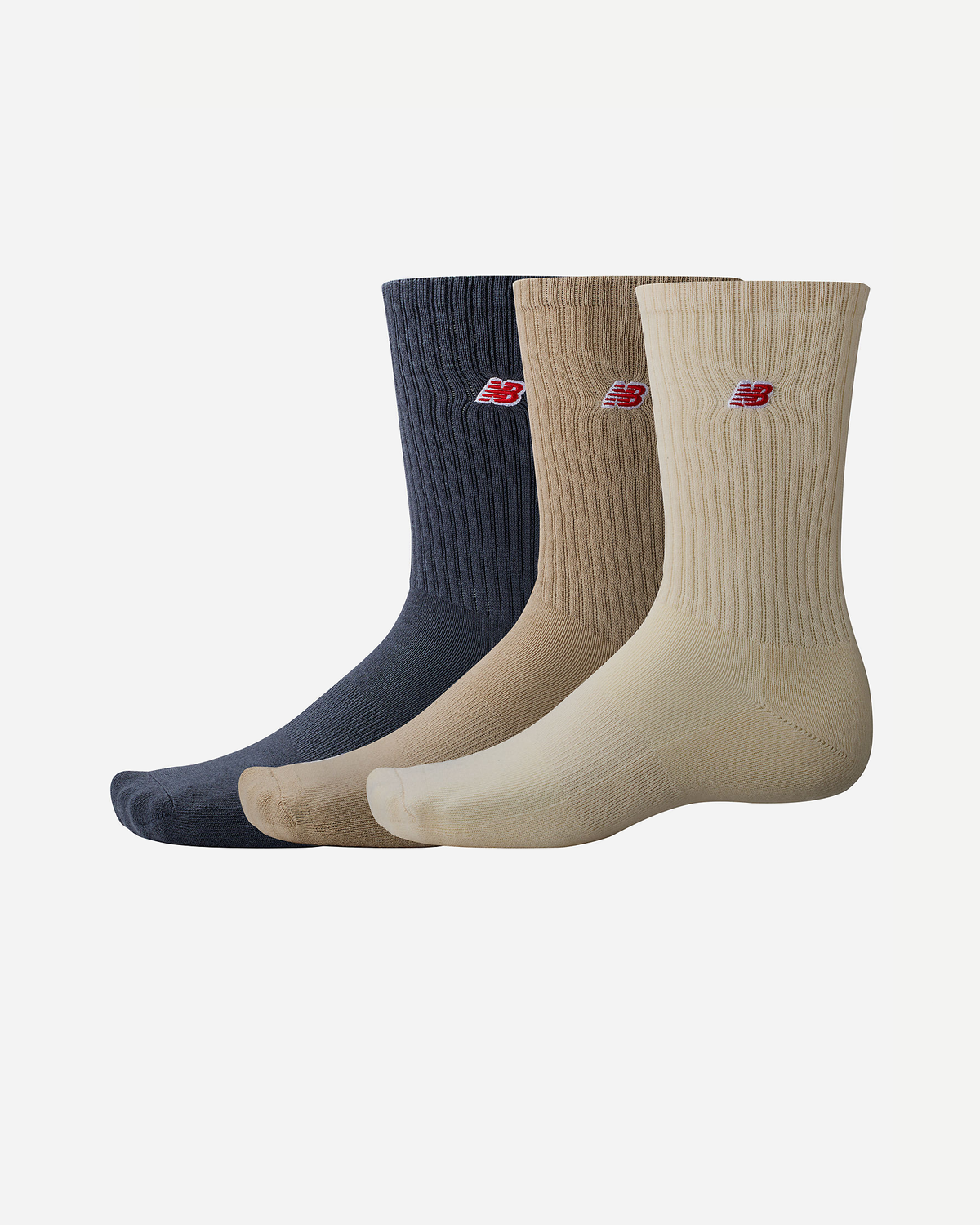 NB Patch Logo Crew 3 Pairs - Assortment 2