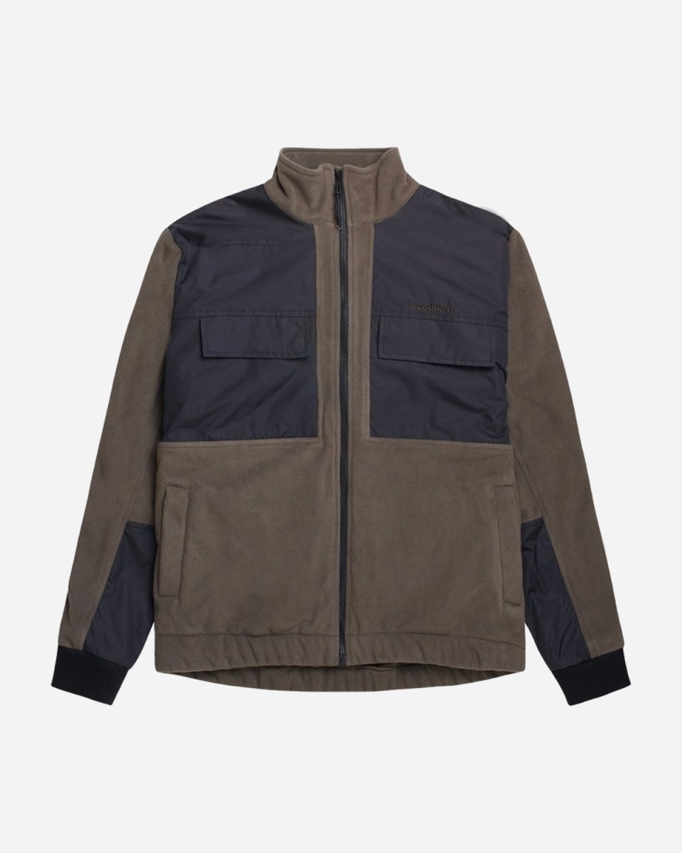 Strukt Zip Fleece - Army Green
