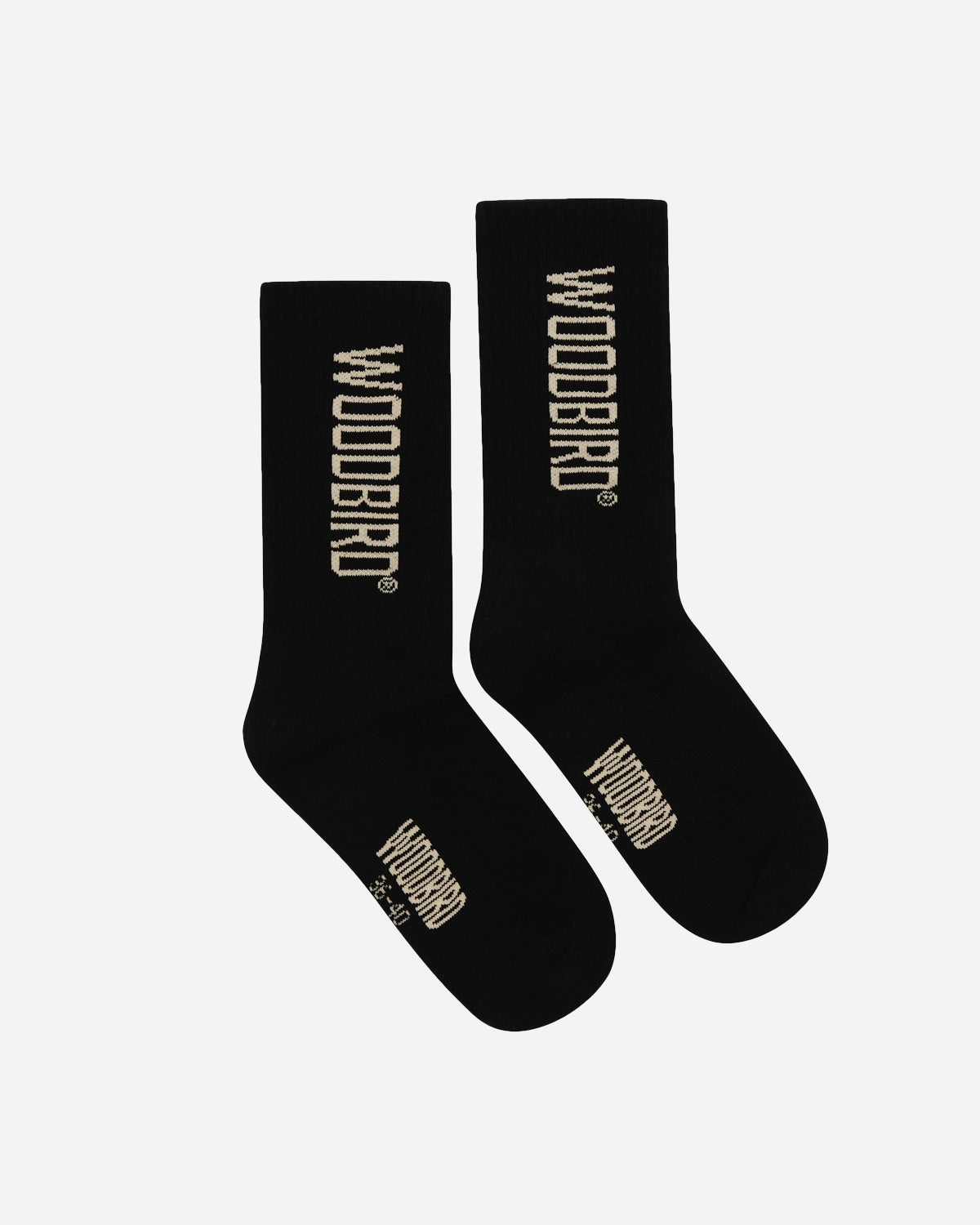 Tennis Logo Socks - Black