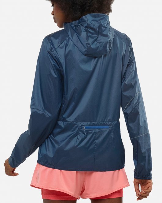 Elevate Aero FZ W Hoodie - Poseidon