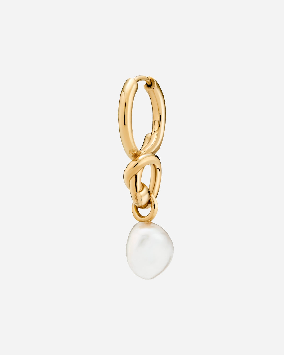 Birds Nest Earring - Gold på udsalg