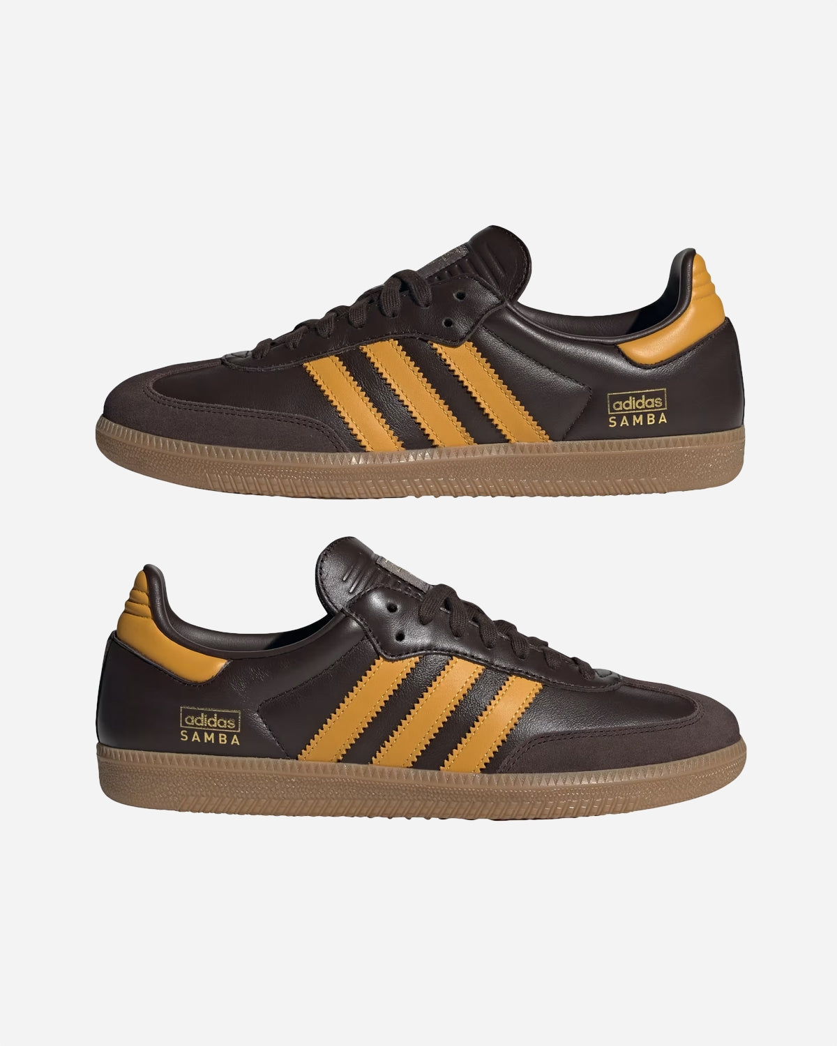 samba-og-w-dark-brown-preloved-yellow-gum_2.jpg Samba OG W - Dark Brown / Preloved Yellow / Gum Udsalg