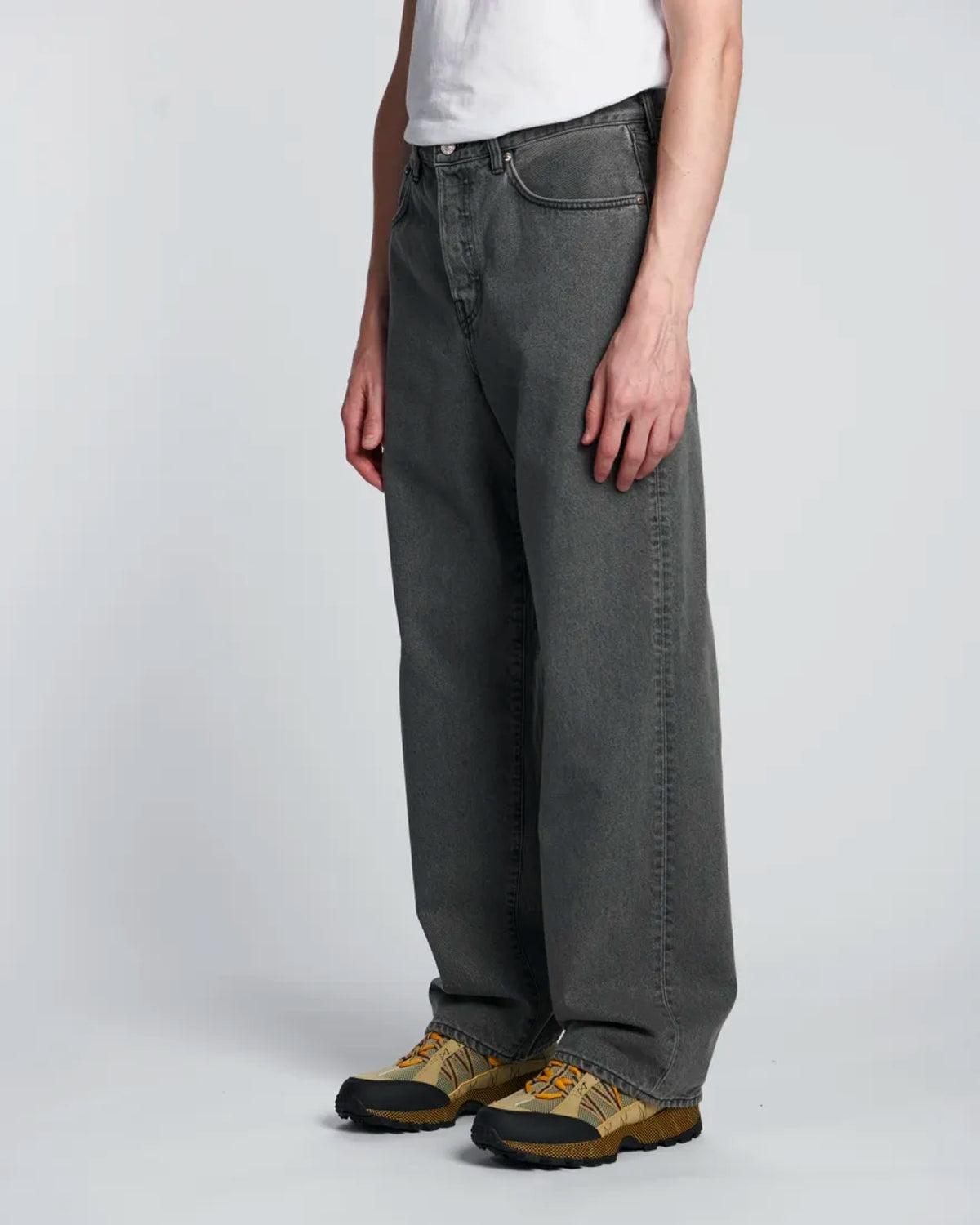 Wide Pant - Black Light Used Rabat