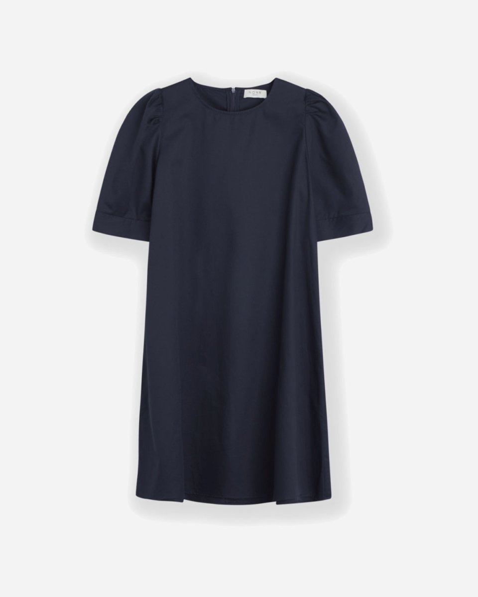 Billie O-neck Dress - Dark Navy