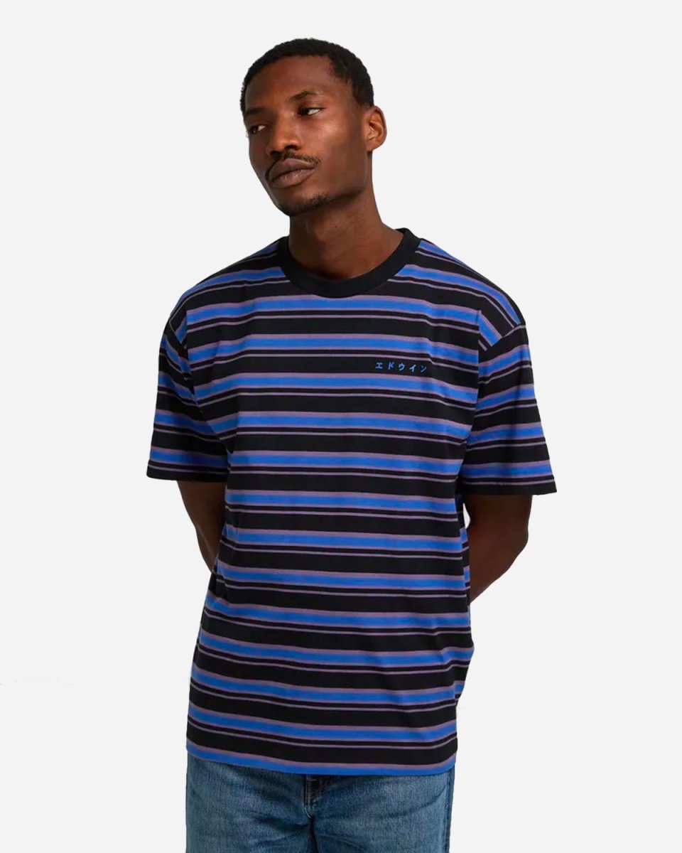 Quarter TS - Black/Dazzling Blue Rabat