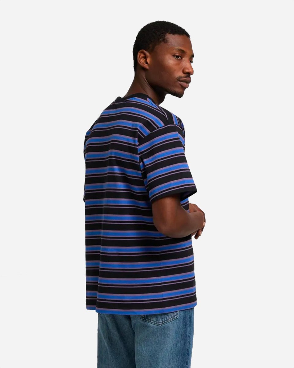 Quarter TS - Black/Dazzling Blue Rabat
