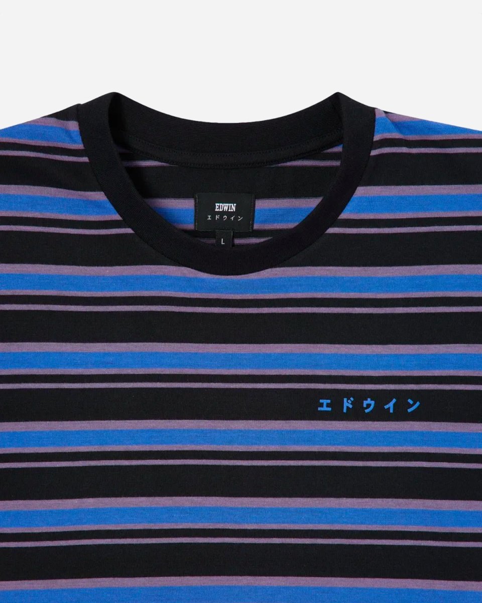 Quarter TS - Black/Dazzling Blue Rabat