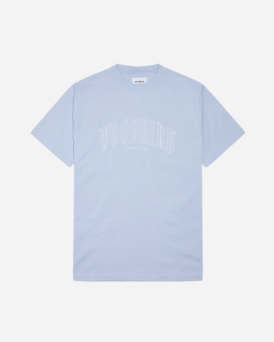 Rics Cover Tee - Steel Blue