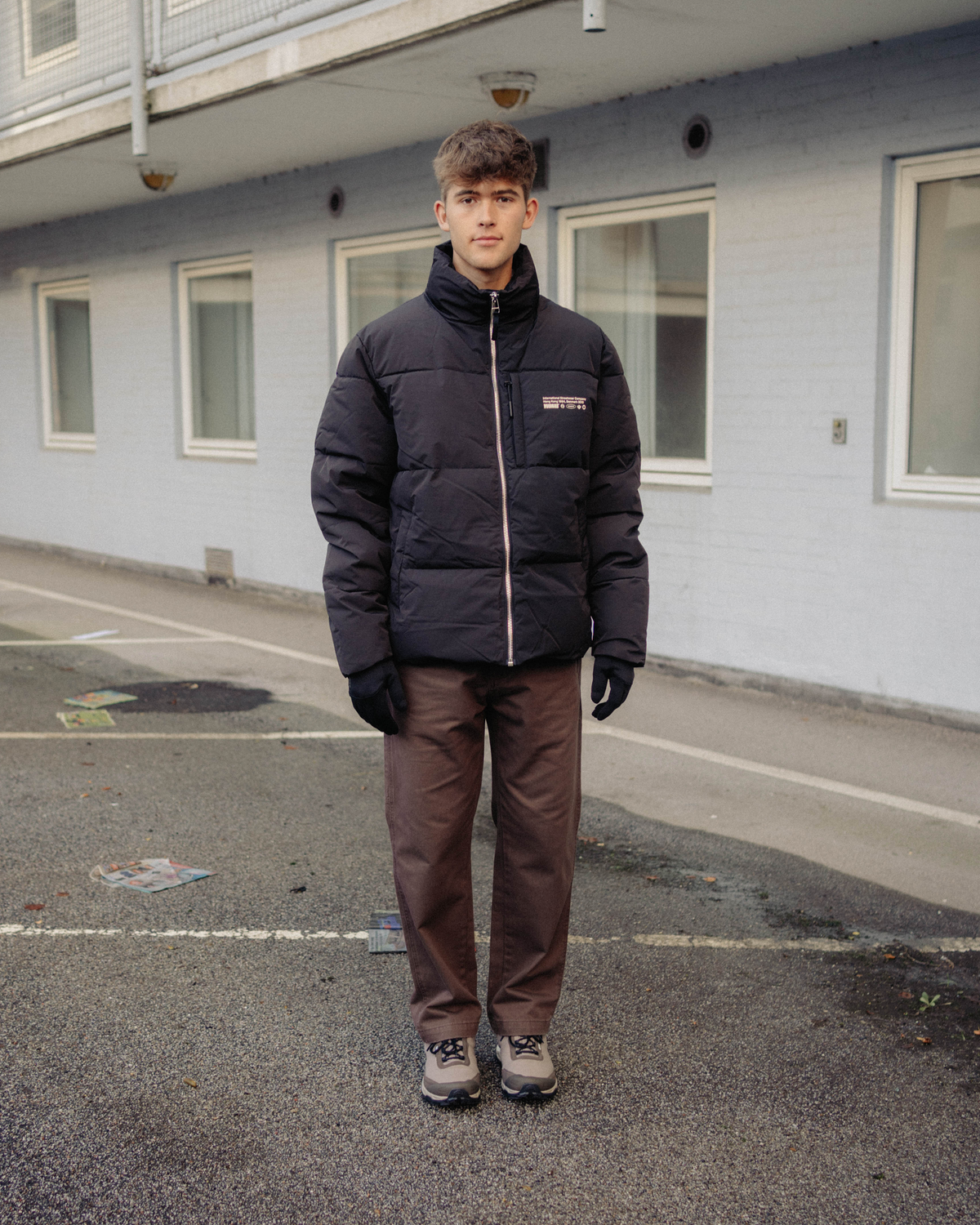 Christoffer - Dapper Puff Jacket - Black Online salg