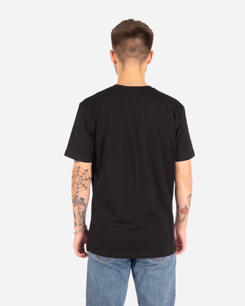 Cotton Logo Tee - Black
