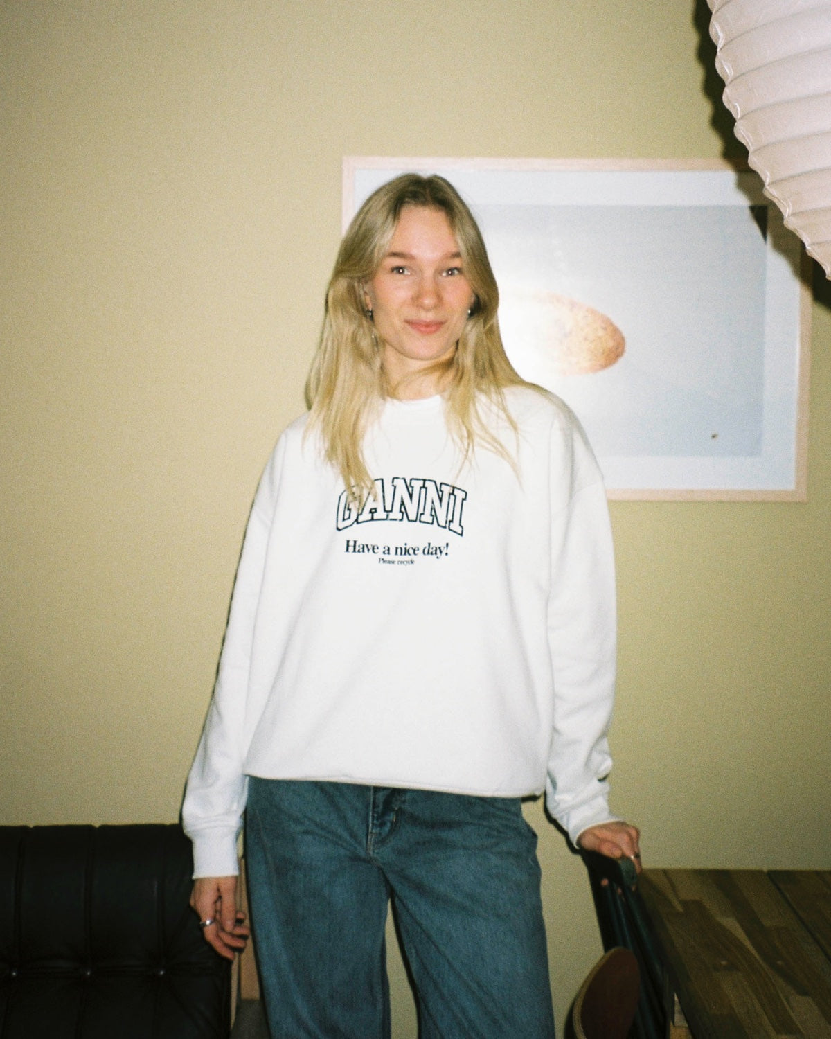 isoli-ganni-oversized-sweatshirt-egret_1.jpg Isoli Ganni Oversized Sweatshirt - Egret