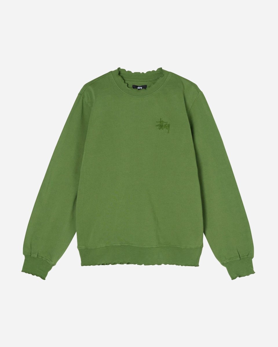 Laure Lettuce Edge Crew - Green Rabat
