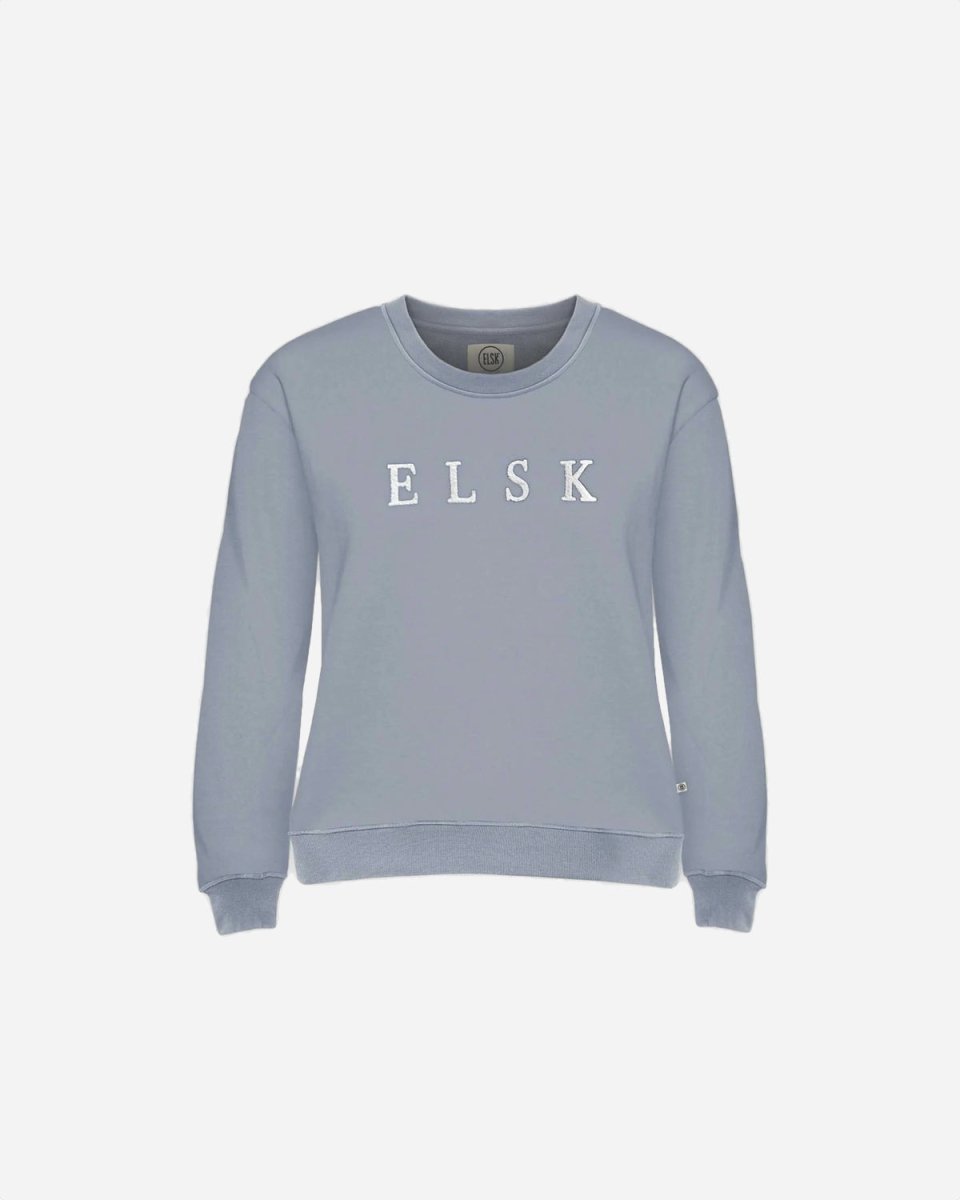 ELSK® CHENILLE EMB. ØRUM WOMEN'S SWEATSHIRT - TRADEWINDS Levere