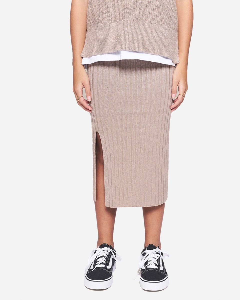 Teen Else Knit Skirt - Sand