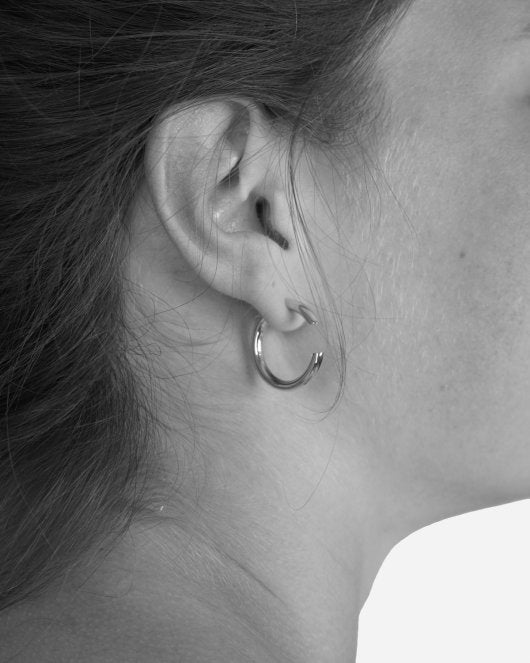 Disrupted 22 Earring - Sterling Silver