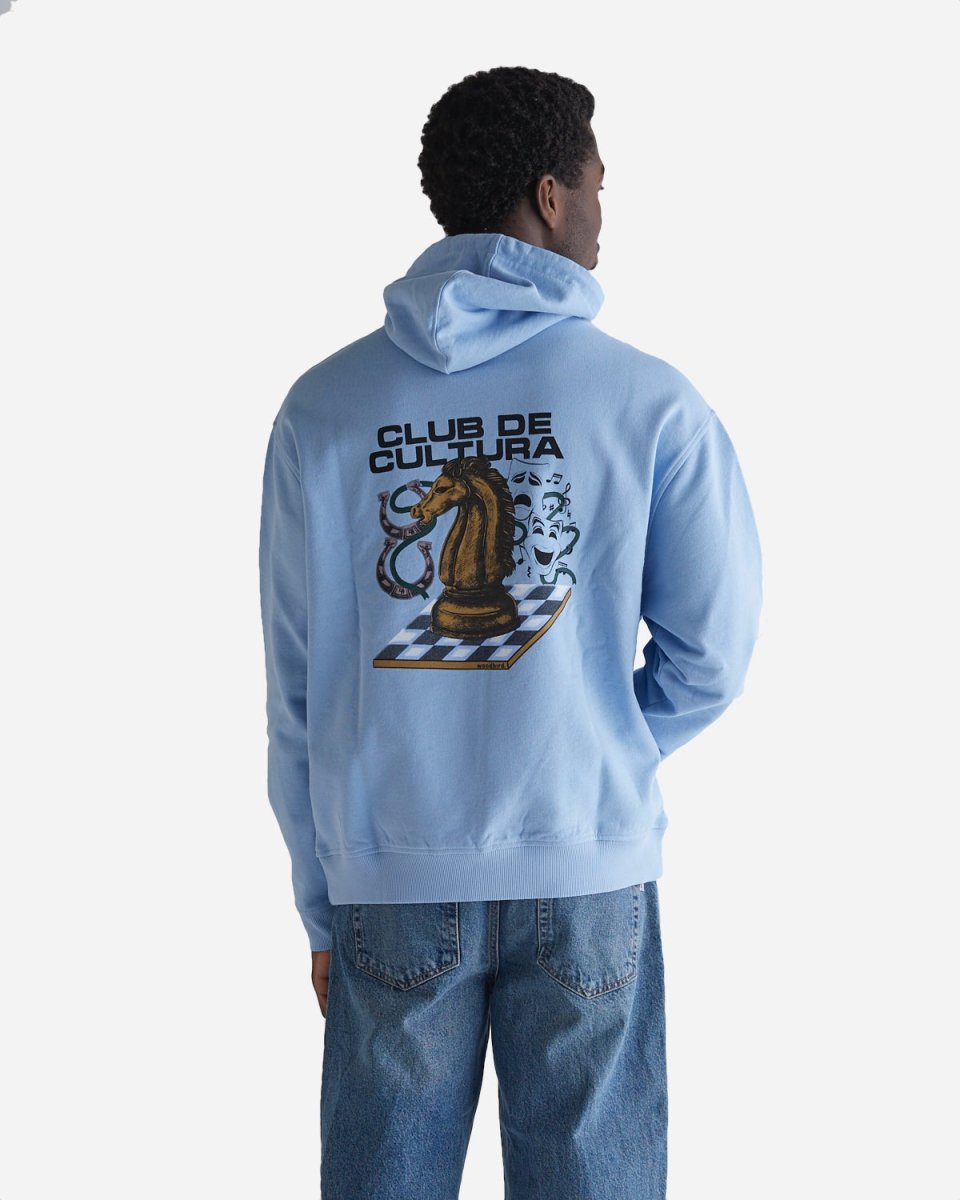 Pope Club Hoodie - Steel Blue
