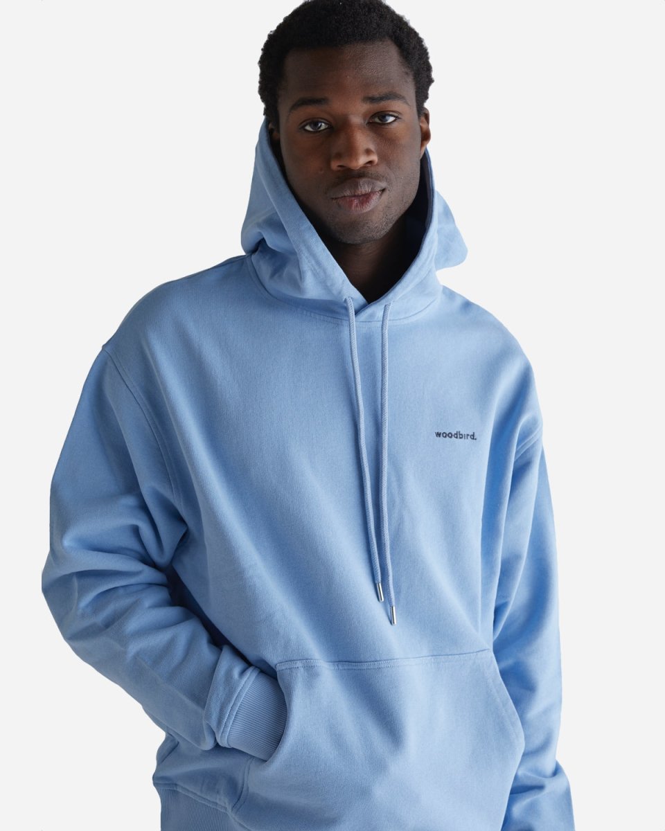 Pope Club Hoodie - Steel Blue
