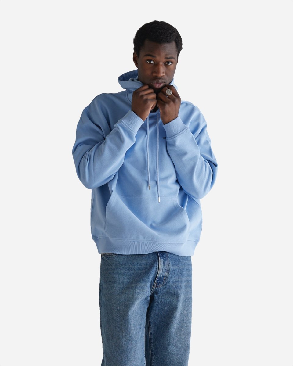 Pope Club Hoodie - Steel Blue