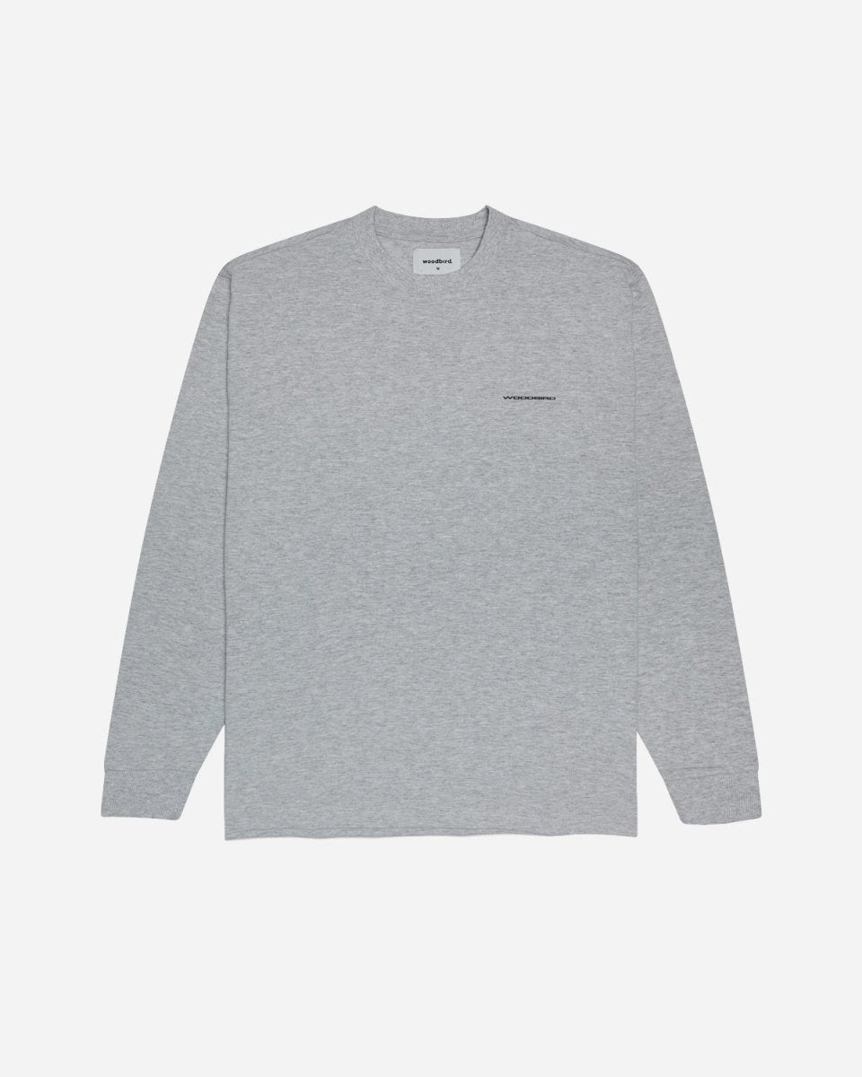 Harbour Crest L/S Tee - Snow Melange