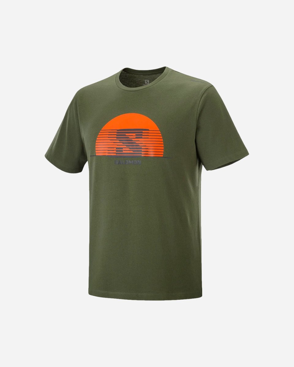 Outlife Graphic Tee - Olive Online salg