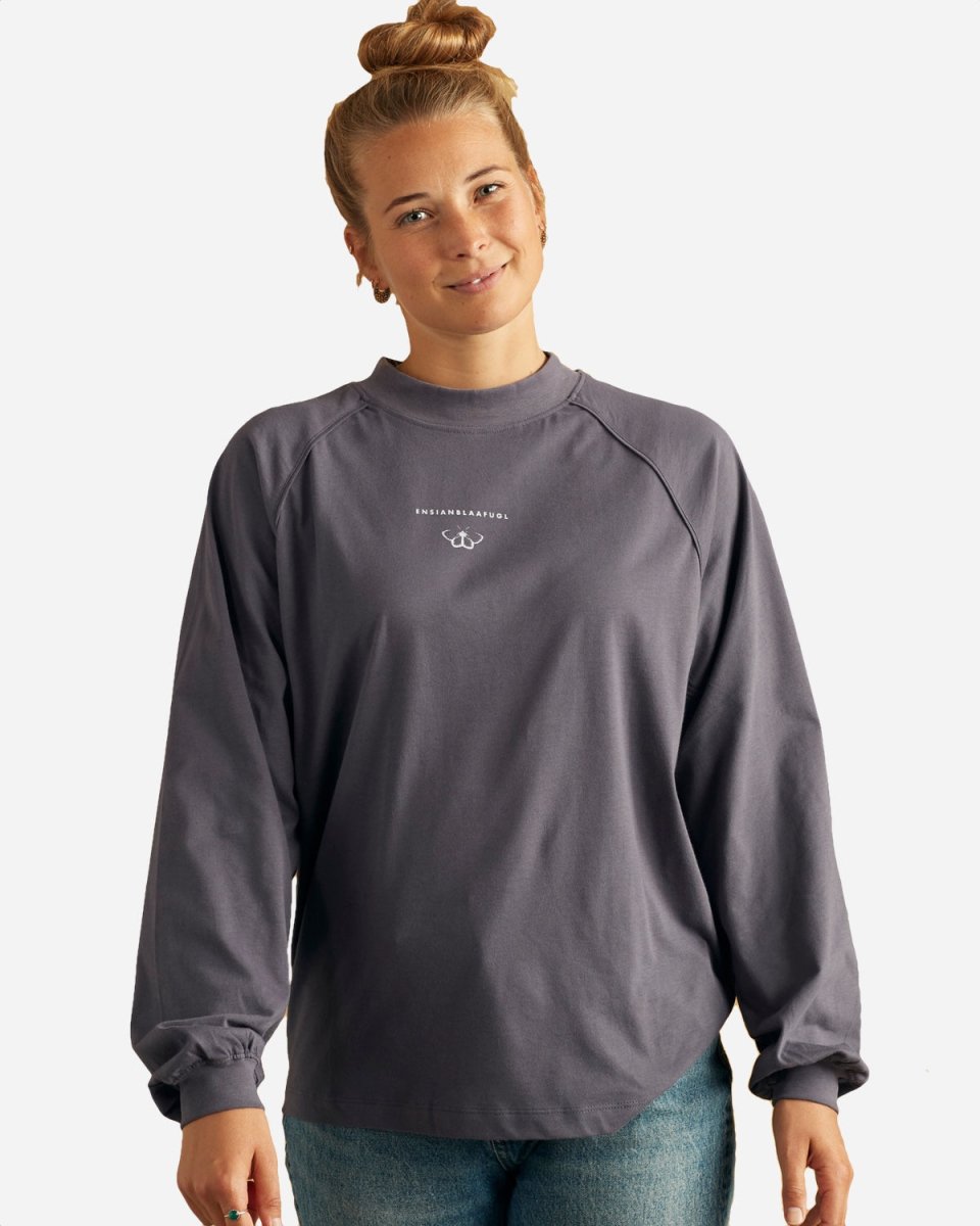 Ensian Esther L/S Tee - Stone Purple