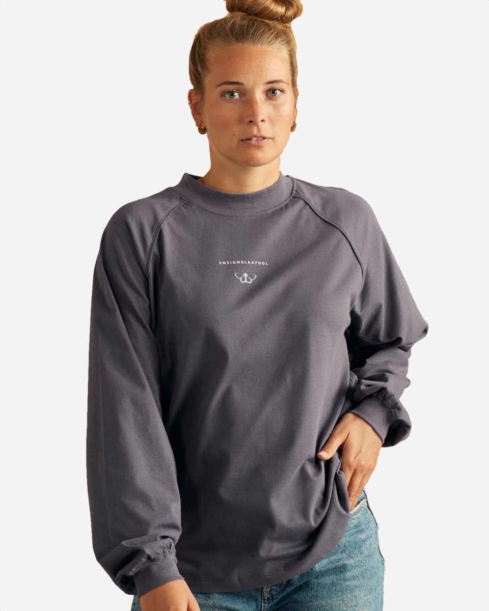 Ensian Esther L/S Tee - Stone Purple