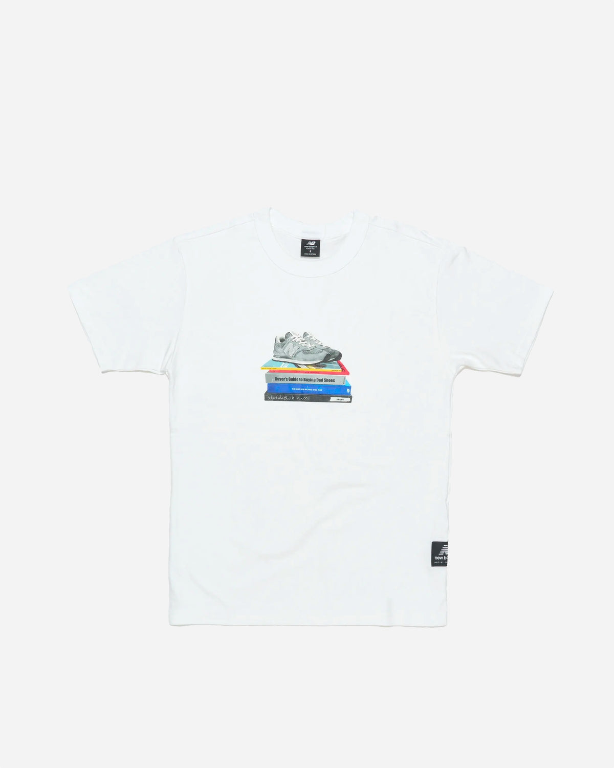 Athletics Wesley Shan Sneaker T-Shirt - White Online Hot Salg