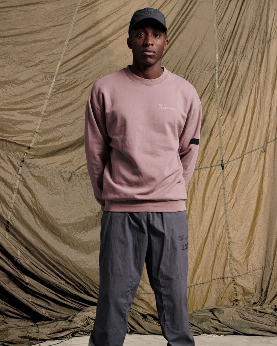 Halo Cotton Crew - Mauve
