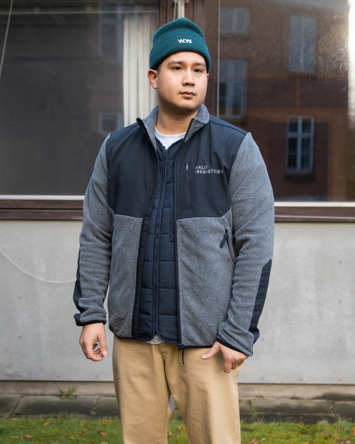 Nikolaj - Halo Blocked Fleece