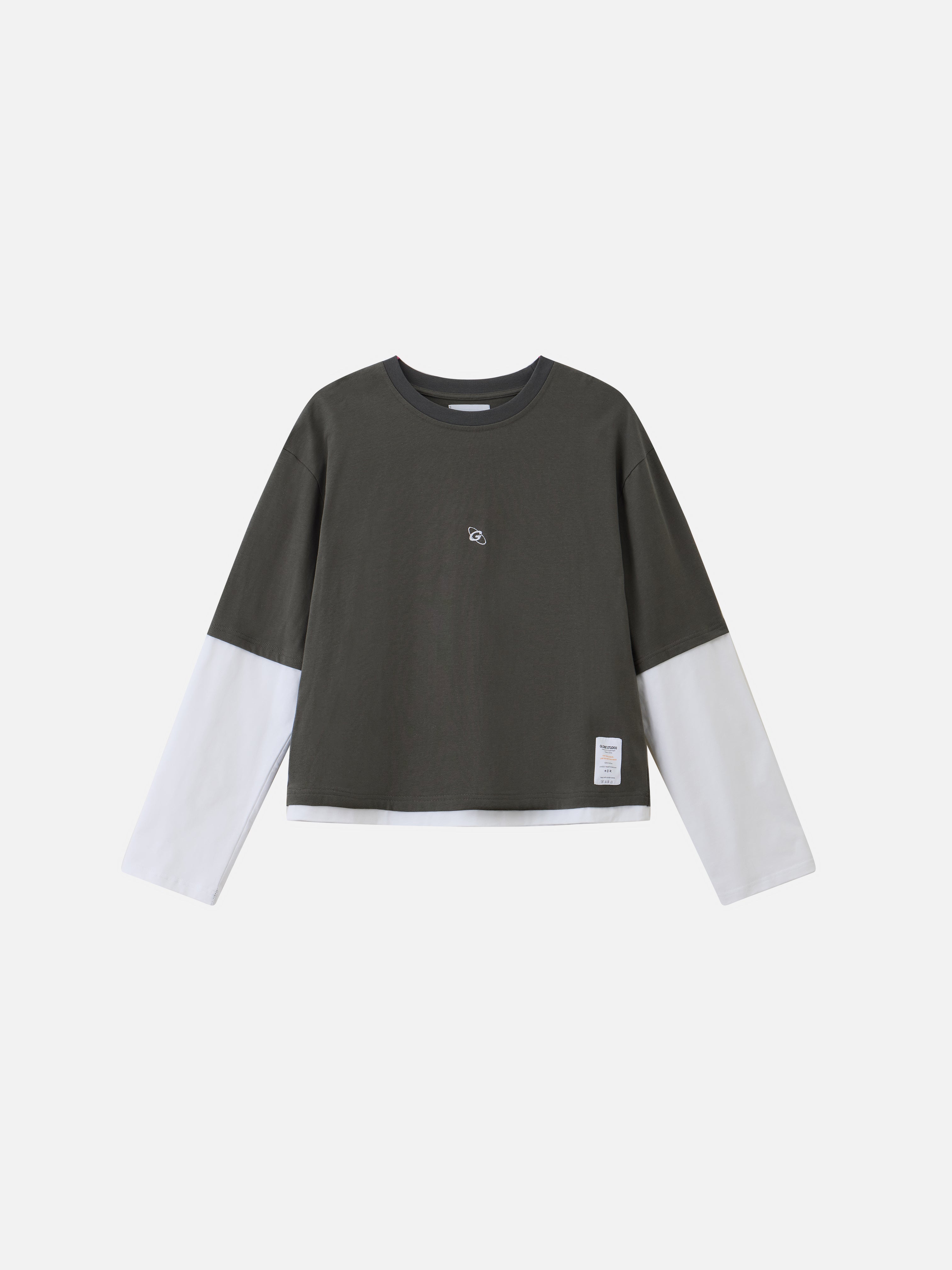 Double layer long-sleeve på udsalg