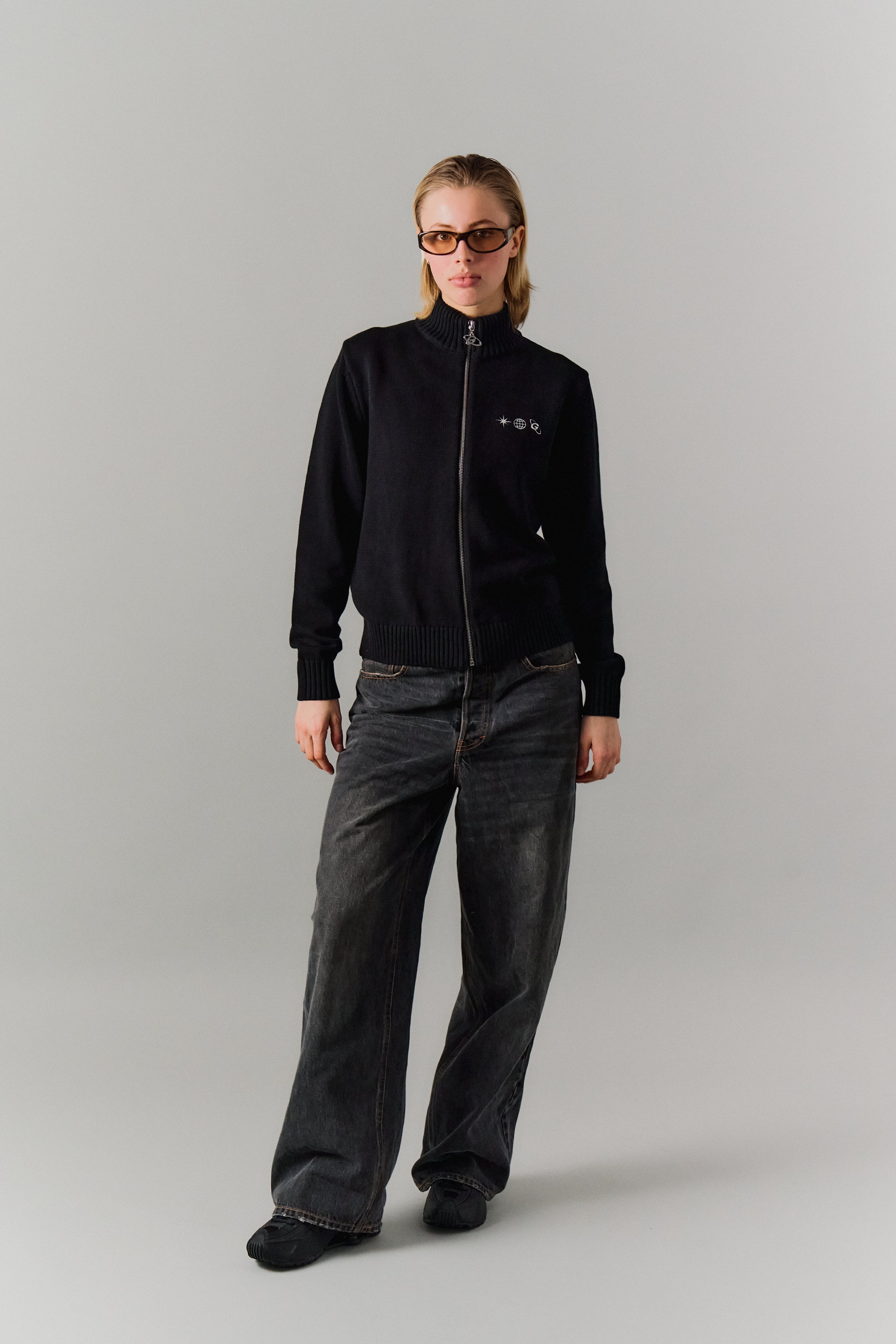 Icons Zip Knit