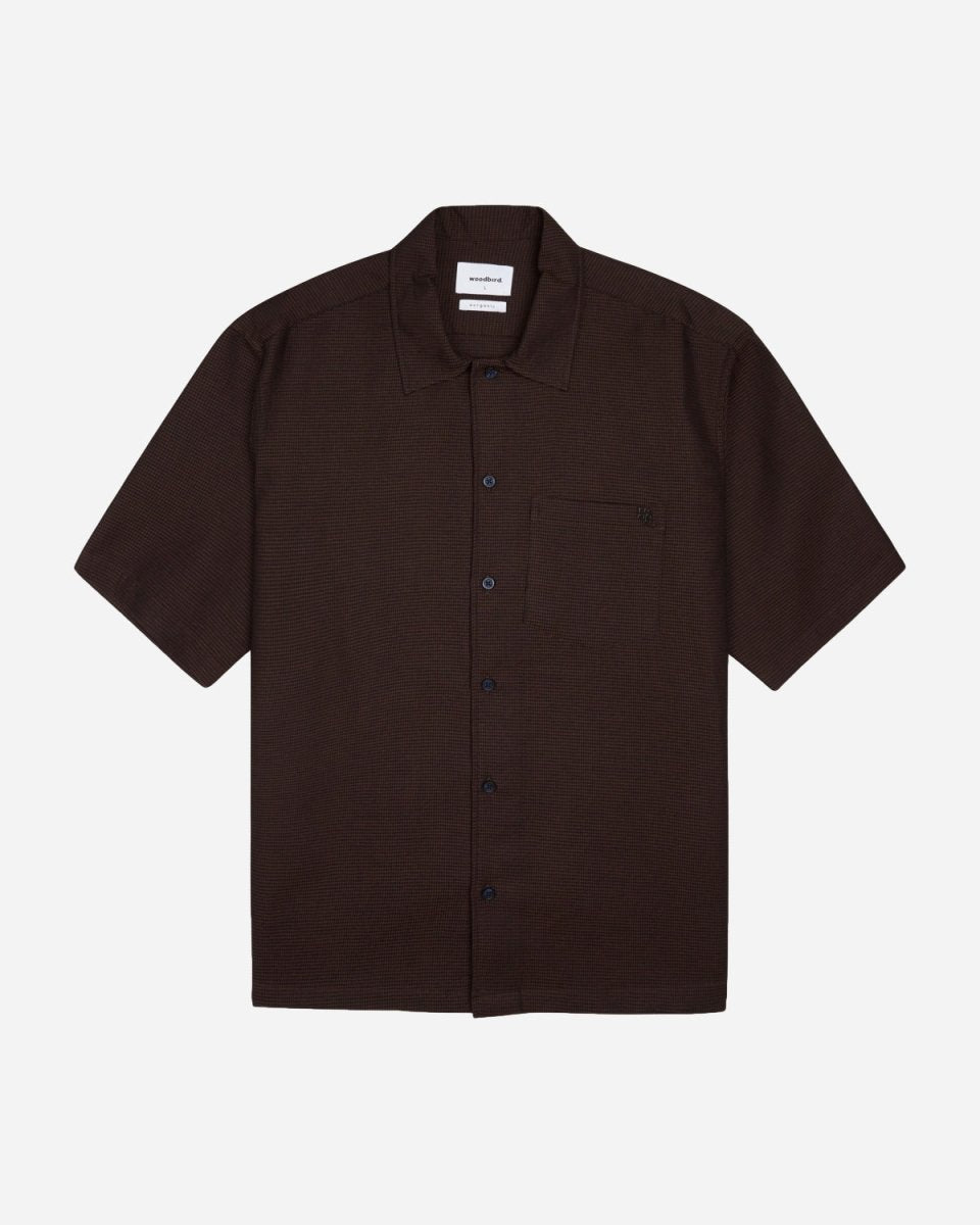 Sunny Waffle Shirt - Brown