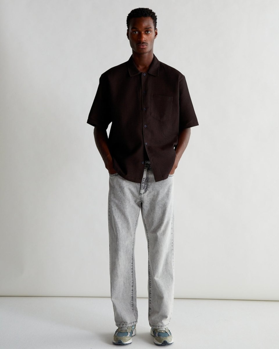 sunny-waffle-shirt-brown_2.jpg Sunny Waffle Shirt - Brown
