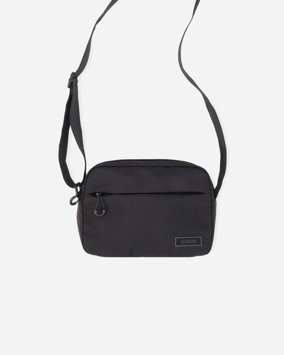 Tech Fabric Festival Bag - Black
