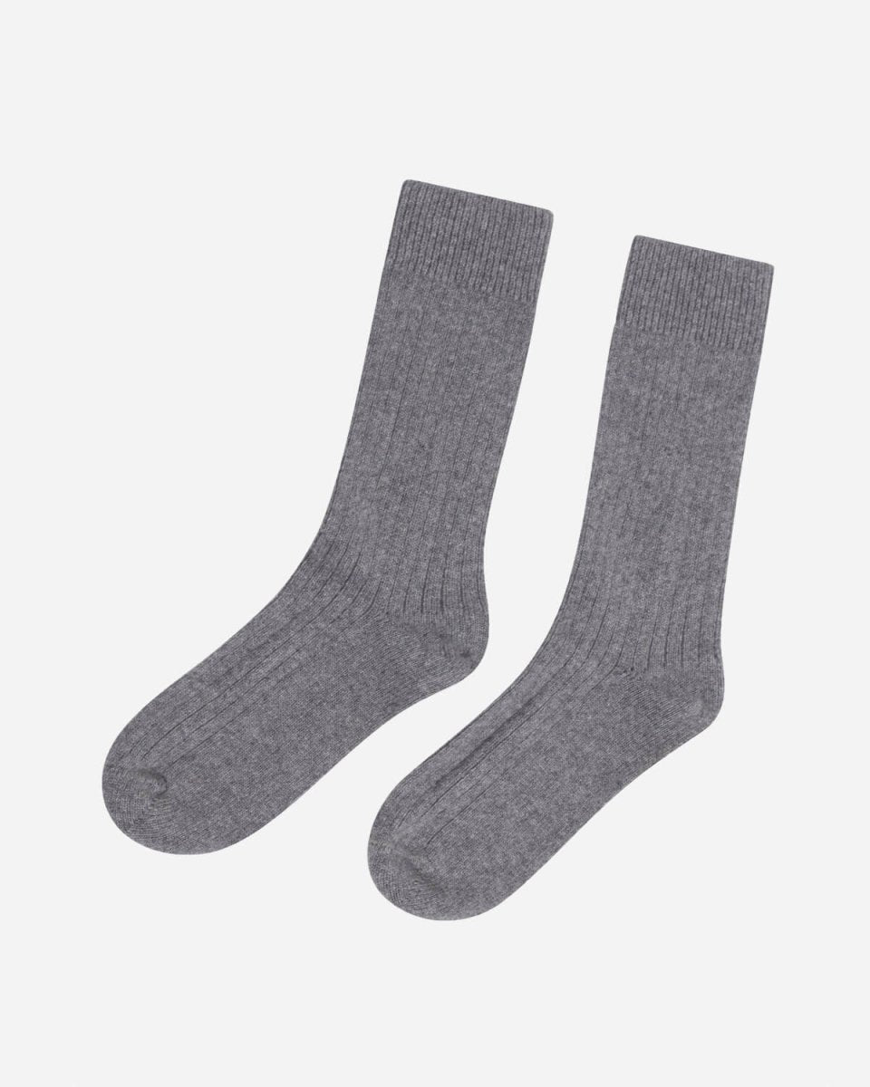 Wool Sock - Grey melange