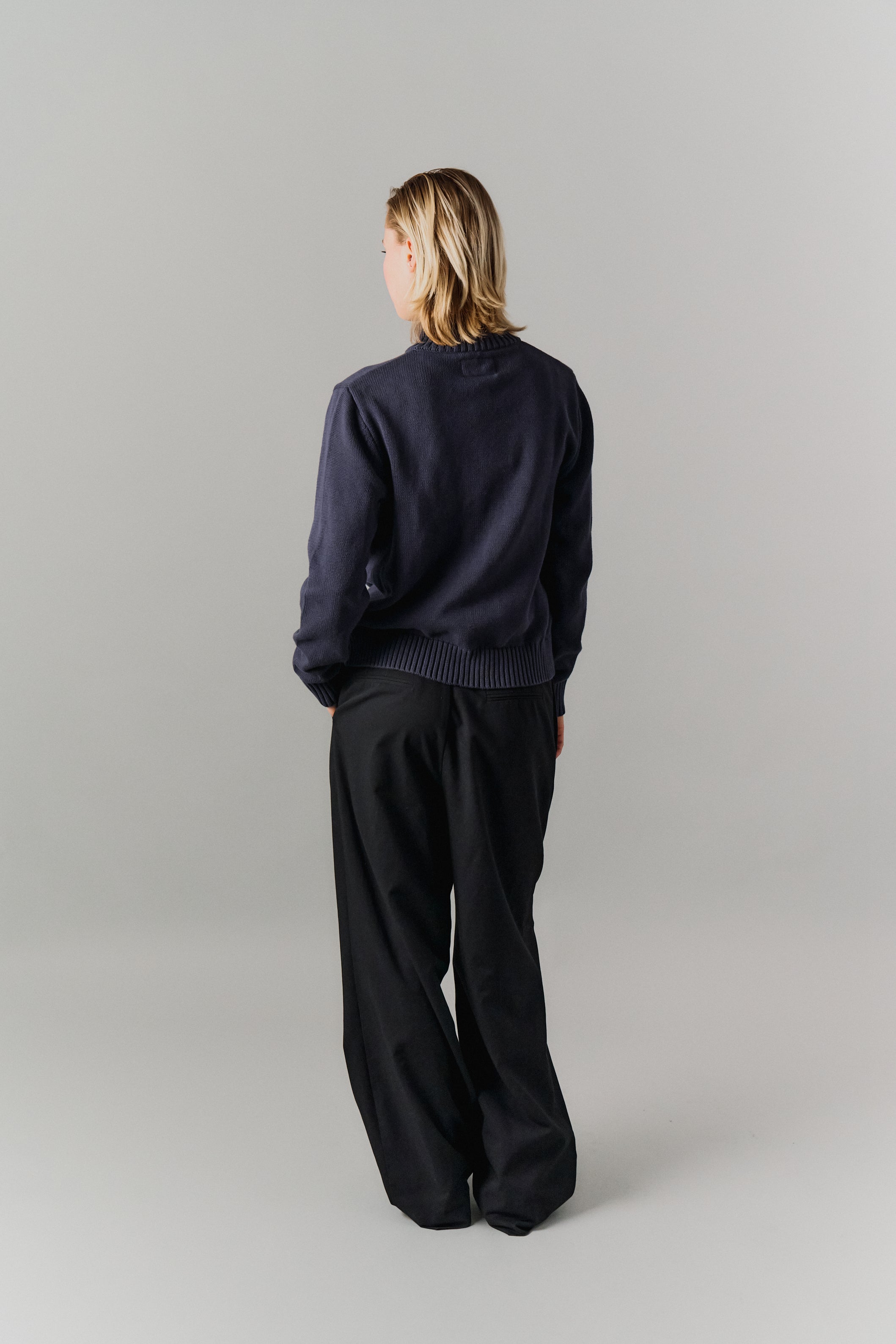 WorldWide Zip Knit 'Navy'