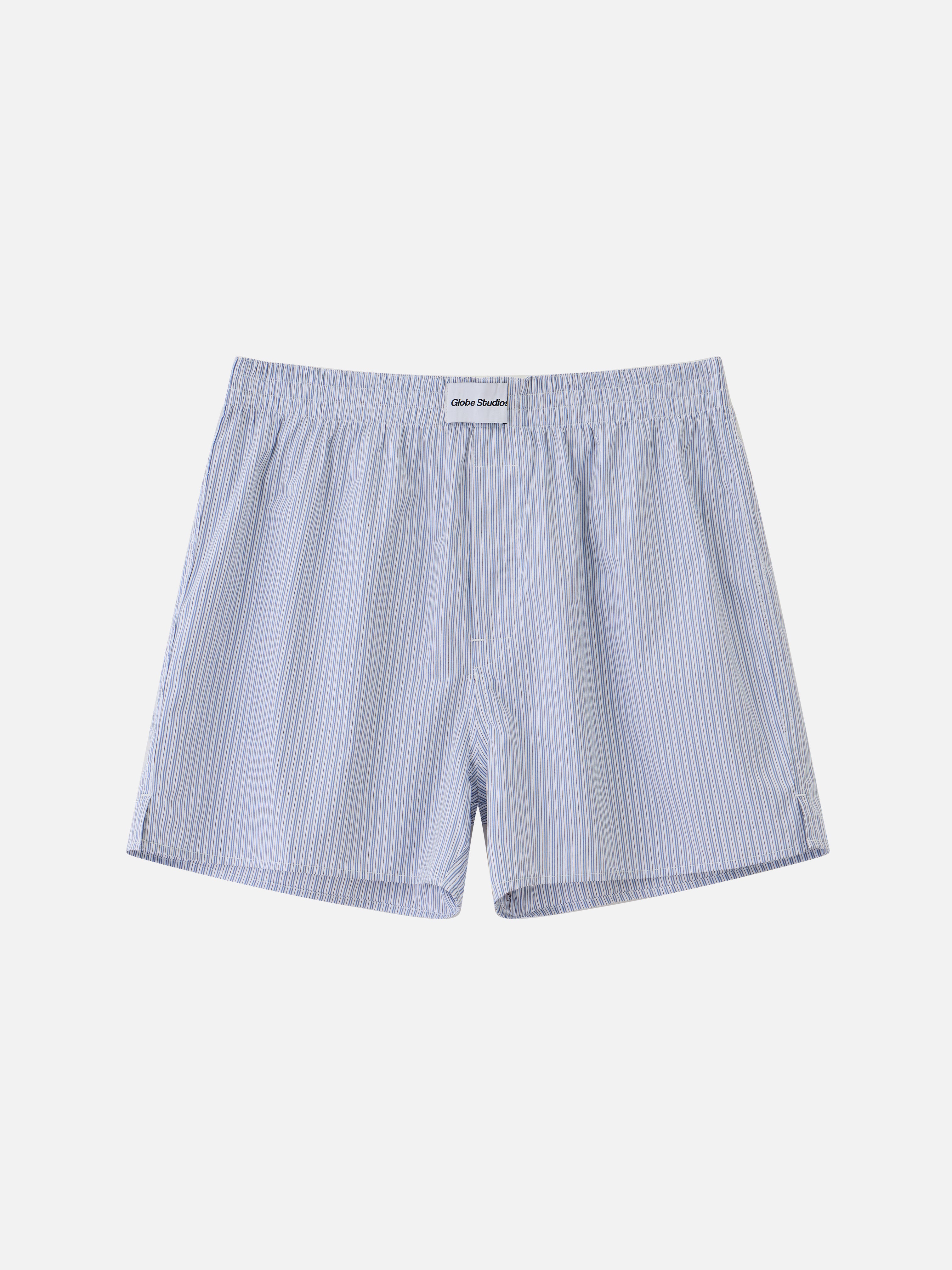 2-PACK Boxers Brown/Blue Striped