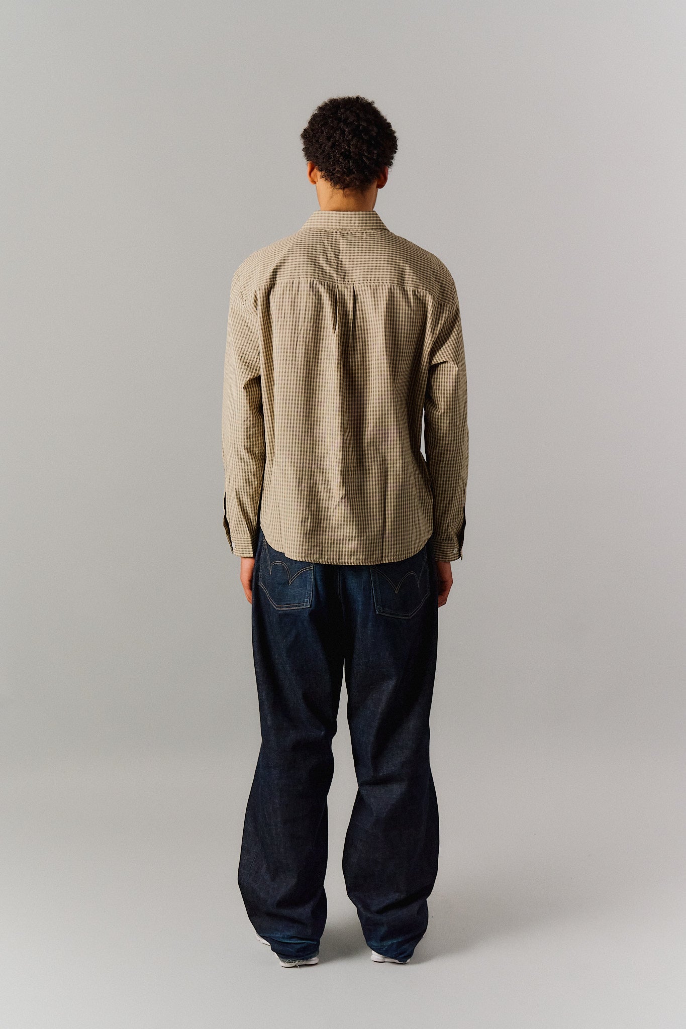 Checkered Shirt 'Beige'