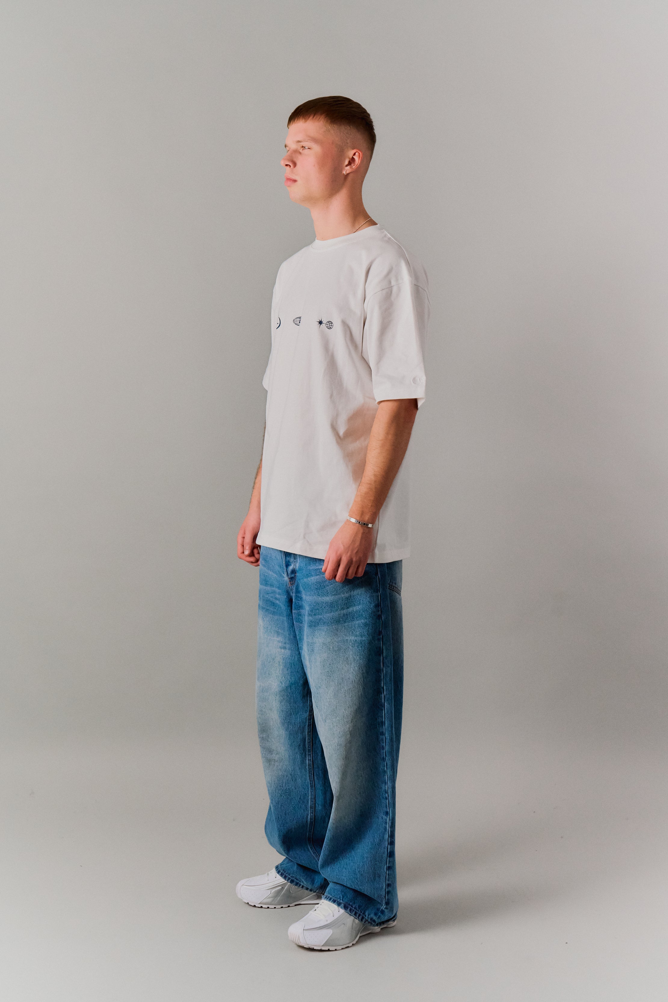Icons Heavy T-shirt 'White' Udsalg