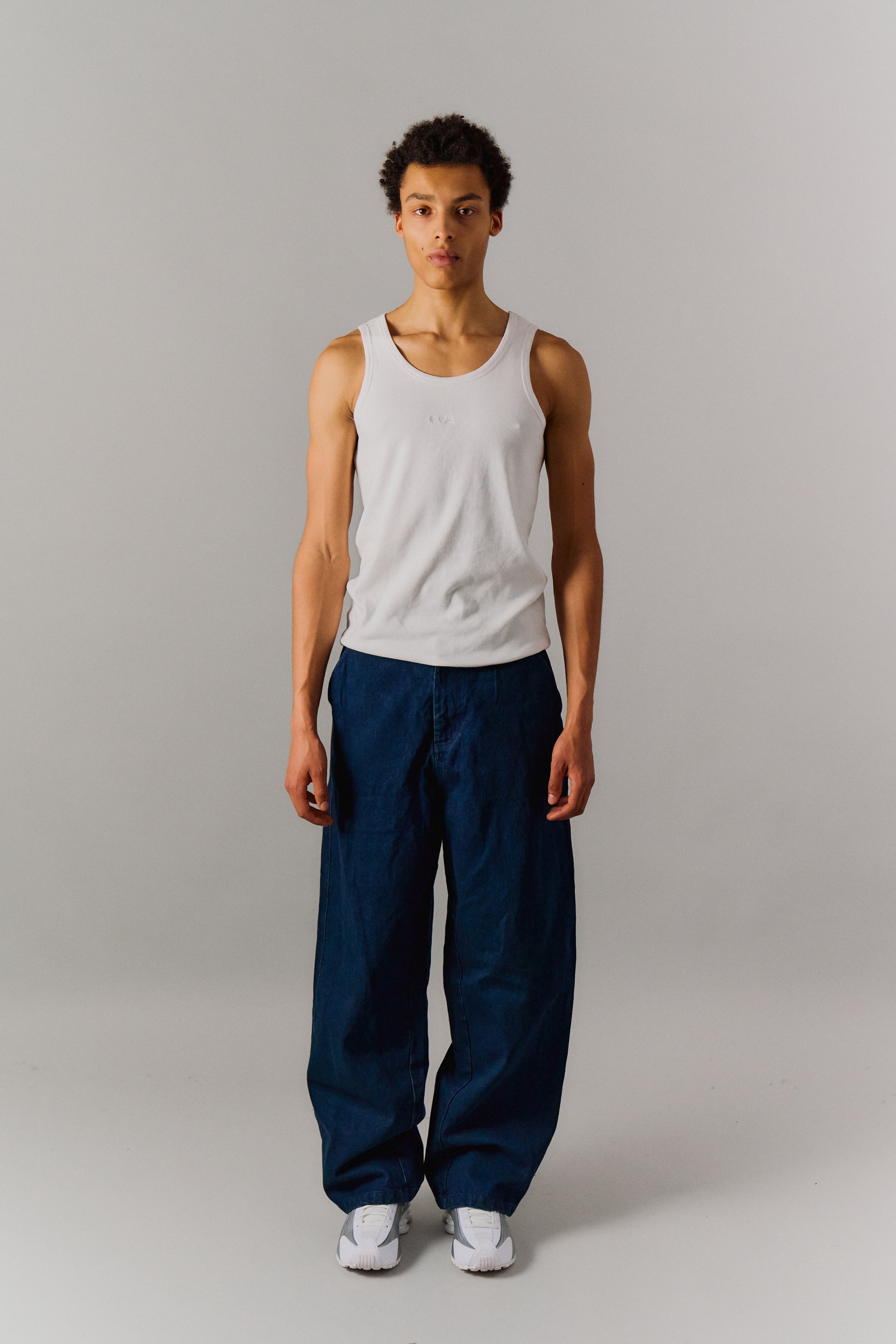 Indigo Baggy Jeans