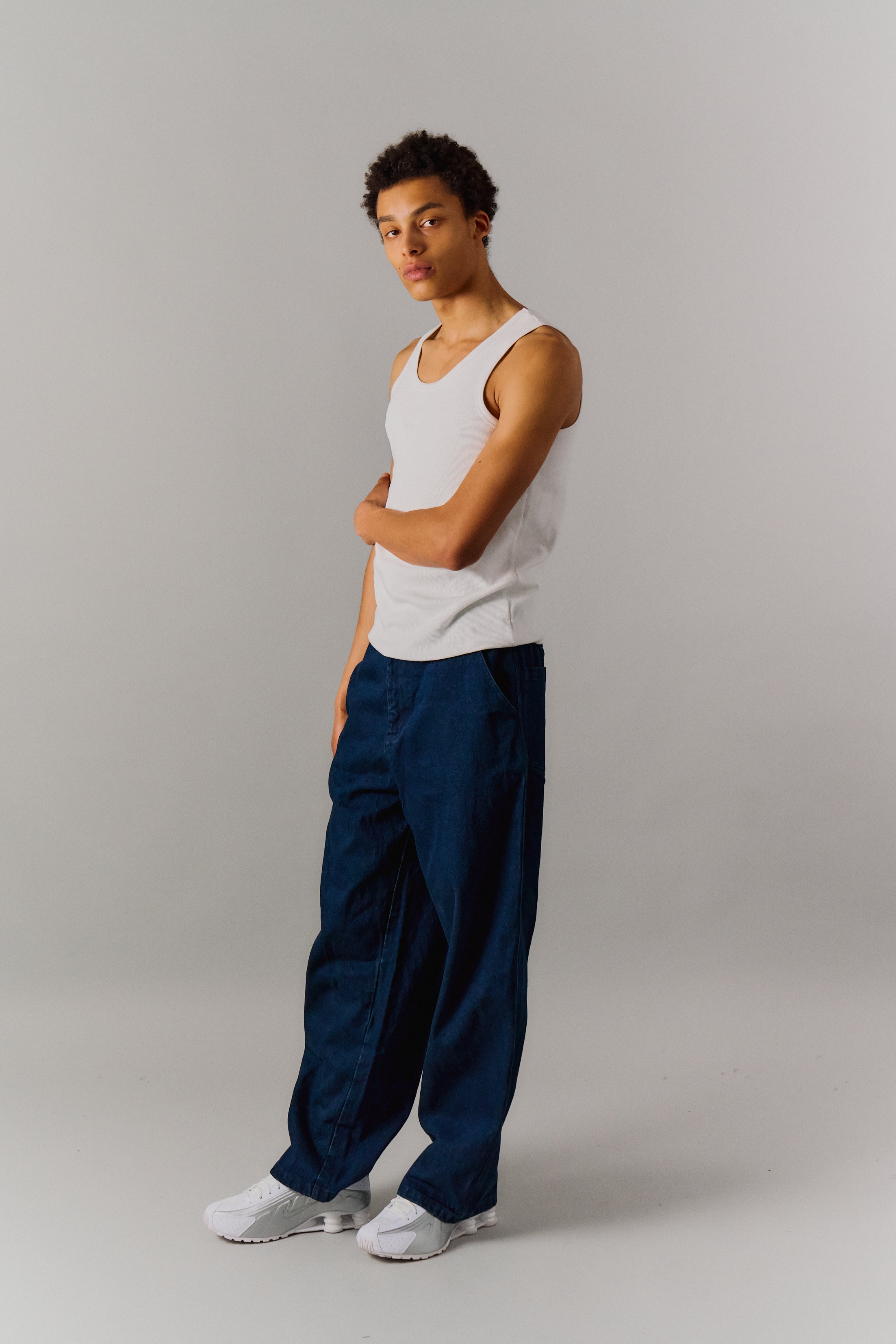 Indigo Baggy Jeans