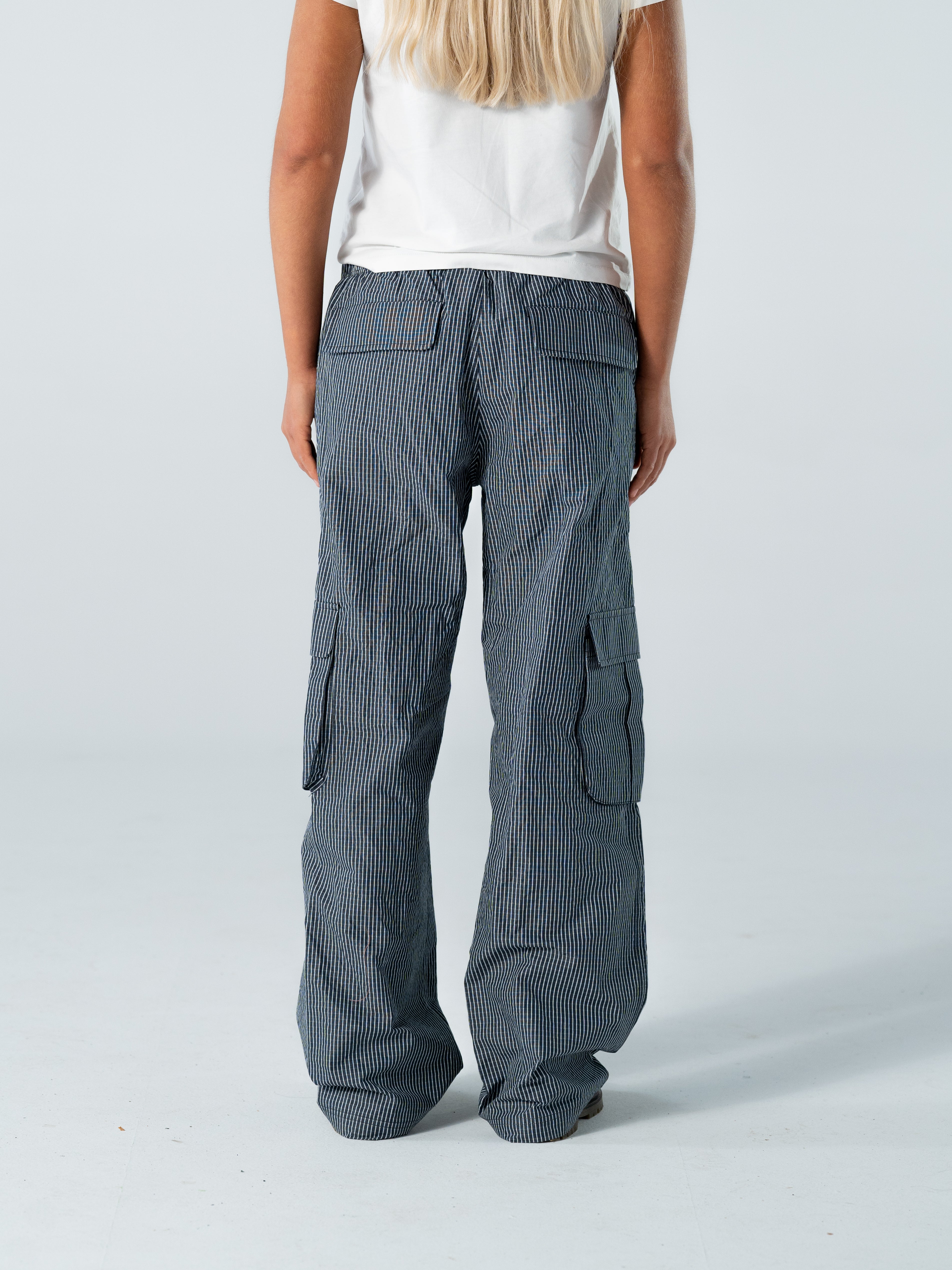 Striped Cargo Pants Online salg