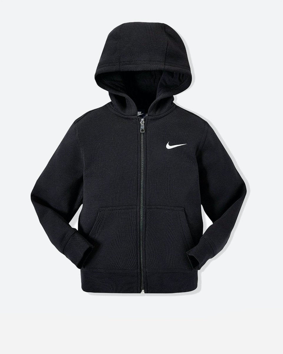 Teens Full Zip Hoodie - Black