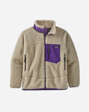 Teens Retro-X Jacket - Neutral/Purple