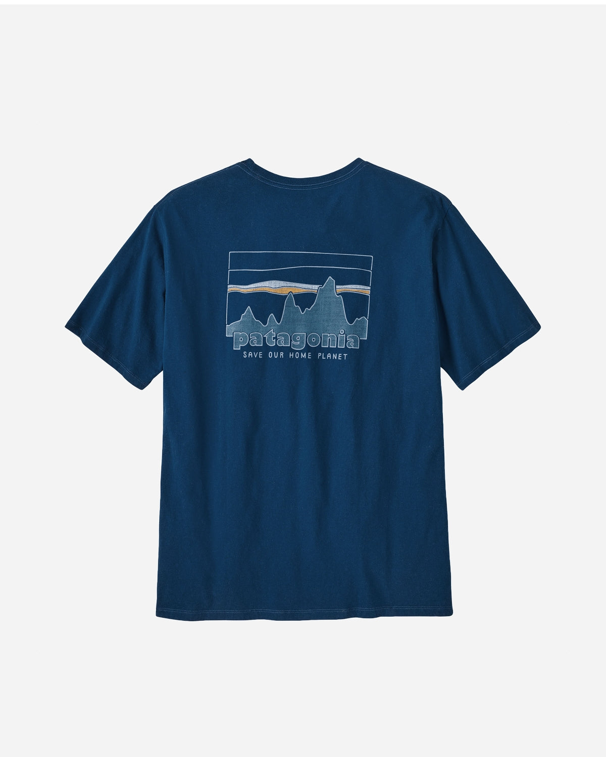M's '73 Skyline Organic T-Shirt - Lagom Blue