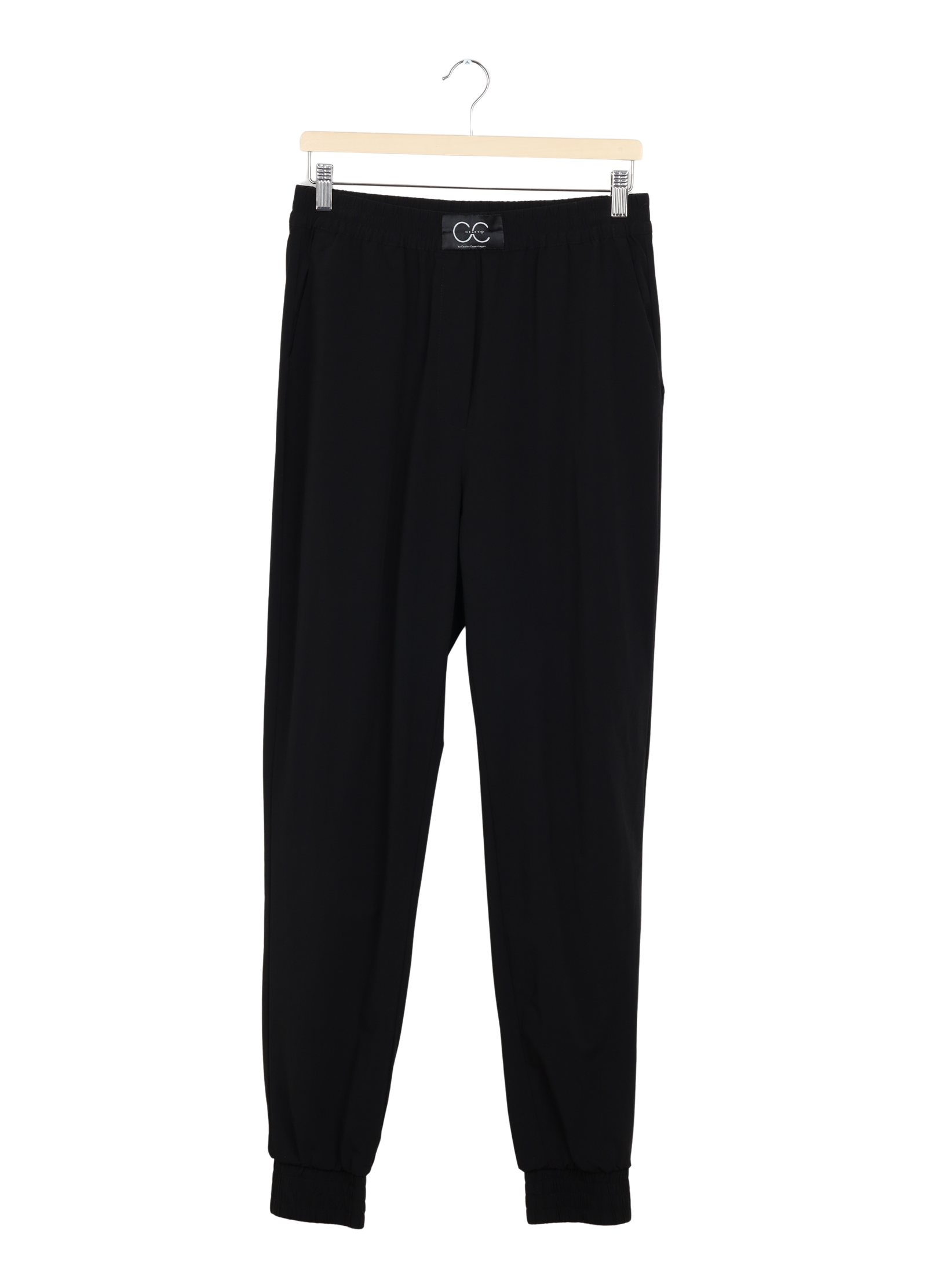 PRE-LOVED CC HEART JOSIE TRACK PANTS - Black