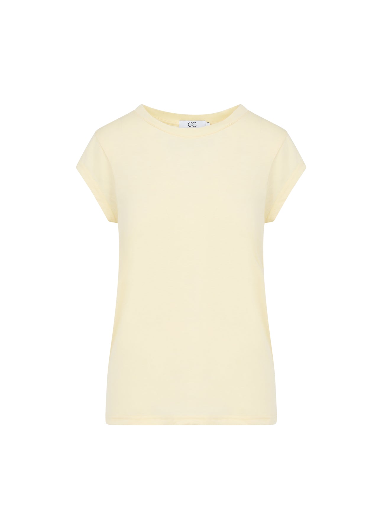 CC HEART T-SHIRT - Light honey