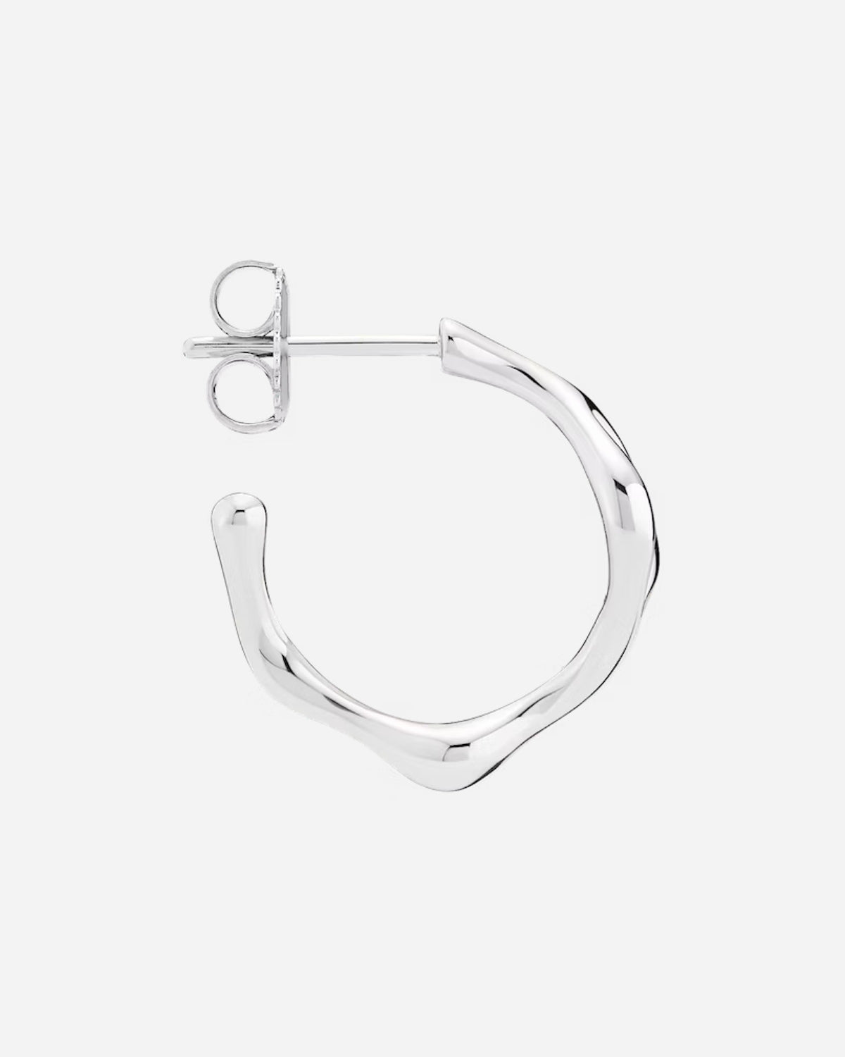 Luna Hoop 14 - Silver
