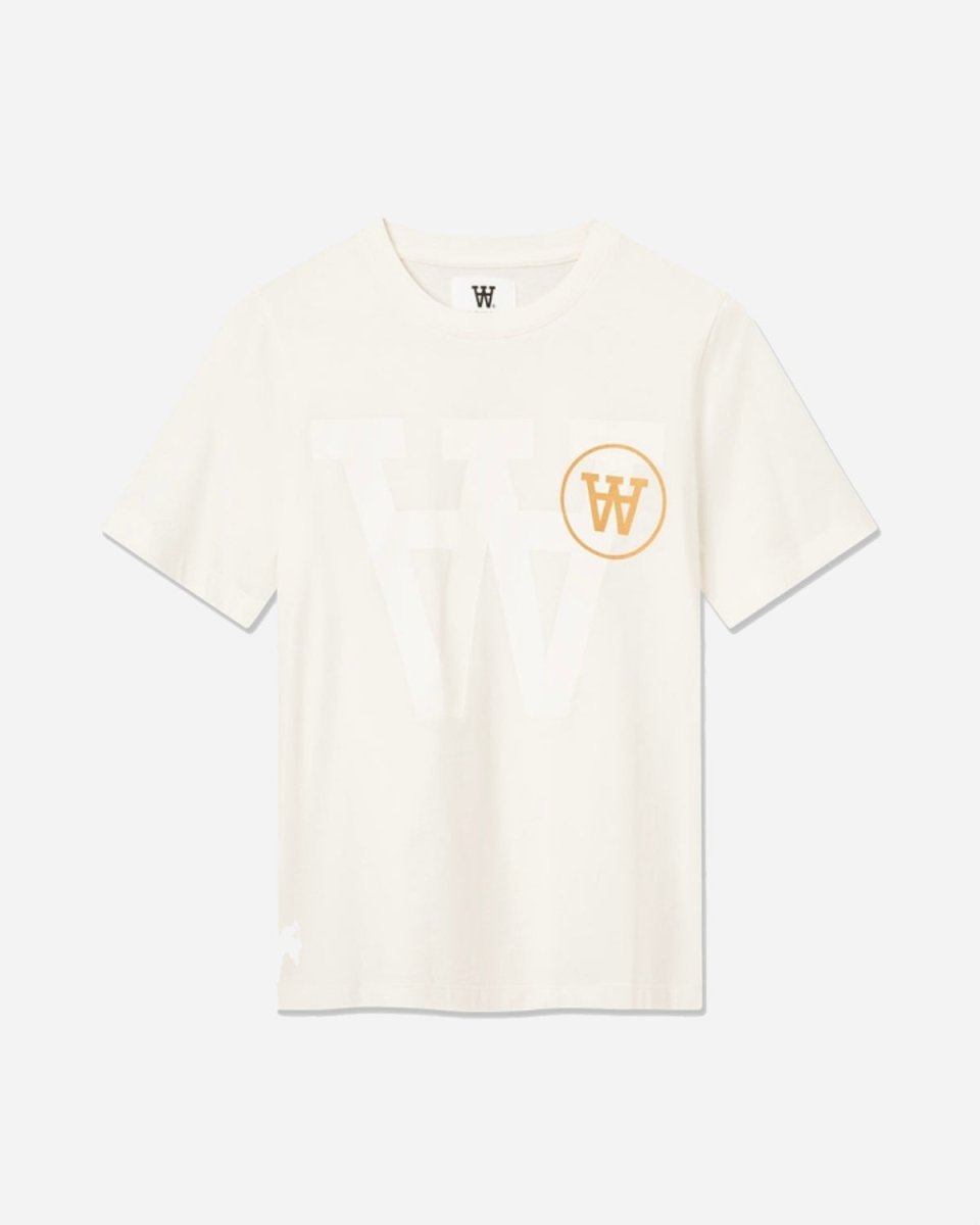 Mia Tonal Logo T-Shirt - Off-White