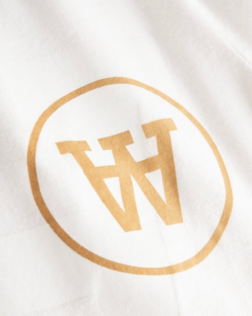 Mia Tonal Logo T-Shirt - Off-White